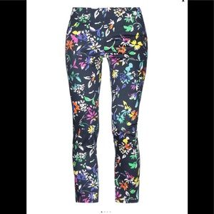 Cristina Durio floral ankle pants